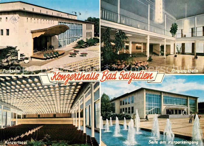 Bad Salzuflen Konzertsaal Kurparkeingang Eingangshalle