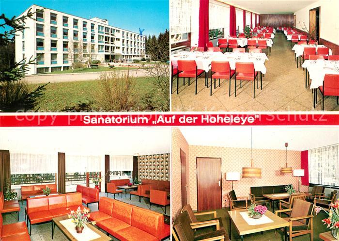 Winterberg Hochsauerland Sanatorium auf der Hoheleye