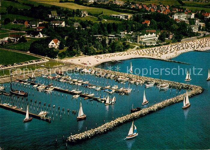 Groemitz Ostseebad Fliegeraufnahme Yachthafen