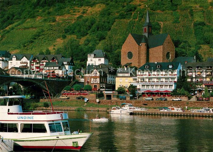 Cochem Mosel Hotel am Hafen Kirche Undine