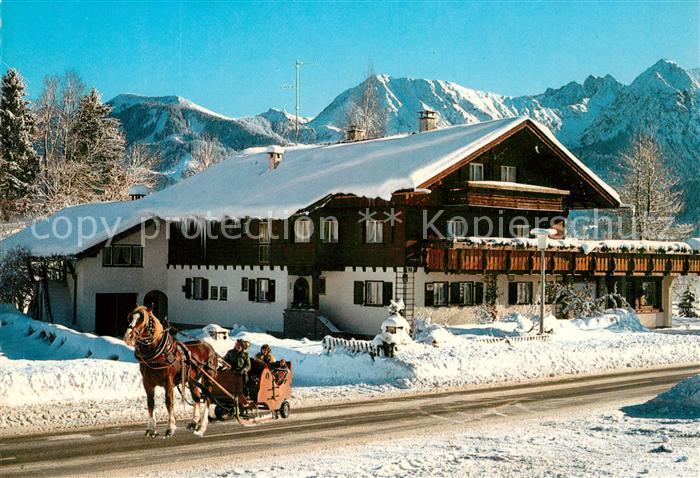 Obermaiselstein Gaestehaus Cafe Rapp Winterlandschaft