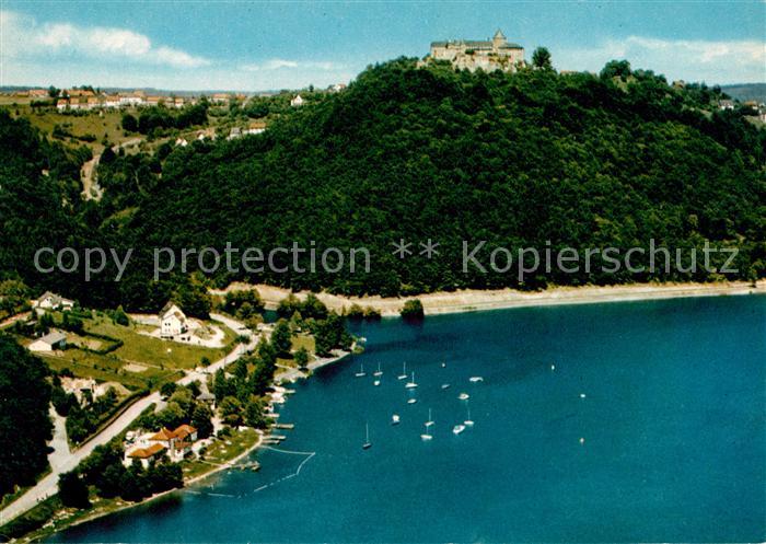 Edersee Fliegeraufnahme Schloss Waldeck
