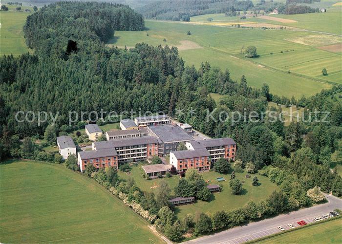 Steben Bad Fliegeraufnahme Klinik Frankenwarte