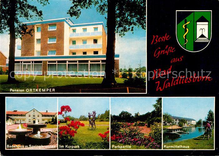 Waldliesborn Bad Kurmittelhaus Kurpark Pension Ortlkemper