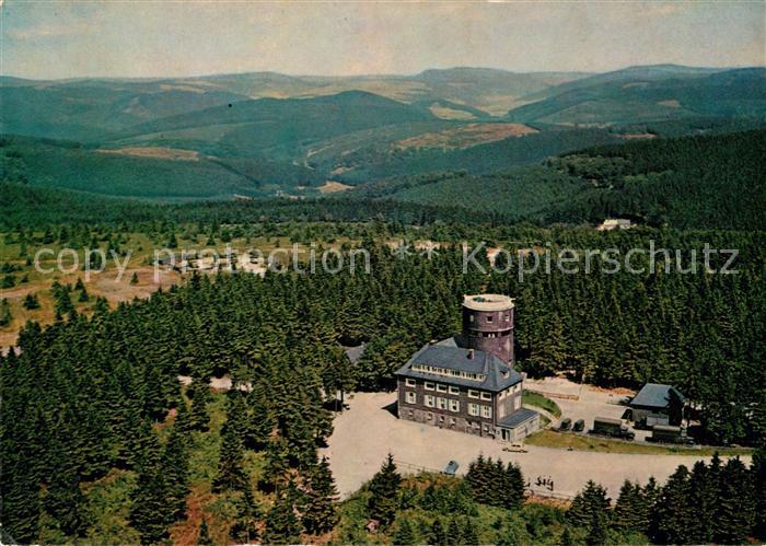 Winterberg Hochsauerland Gasthaus Kahler Asten Flugaufnahme