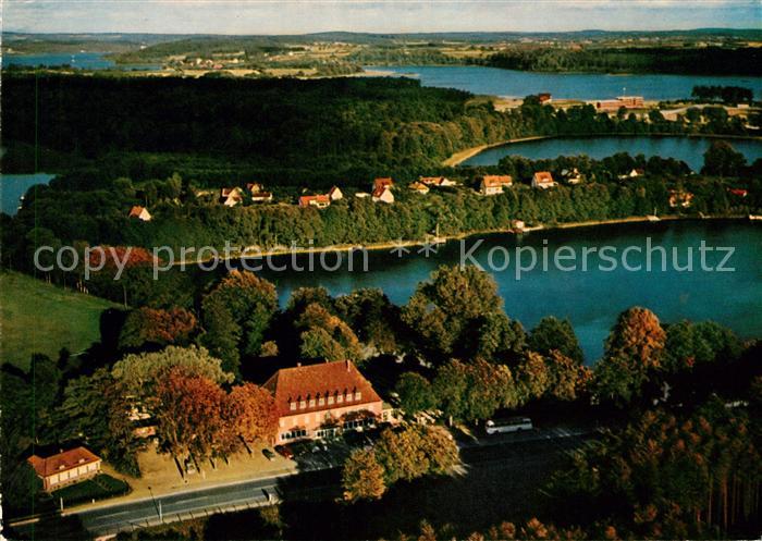 Ploen See Fliegeraufnahme Hotel Restaurant Fegetasche