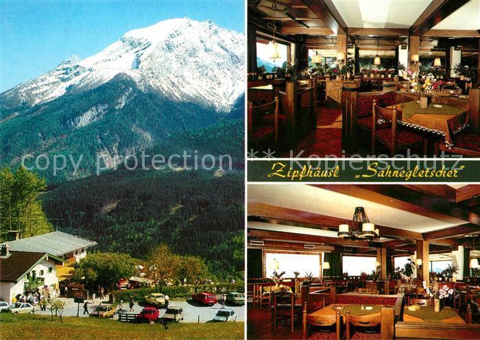 Ramsau Berchtesgaden Gasthaus Pension Zipfhaeusl Watzmann