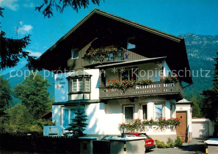 GARMISCH-PARTENKIRCHEN Bayern Gaestehaus Maria