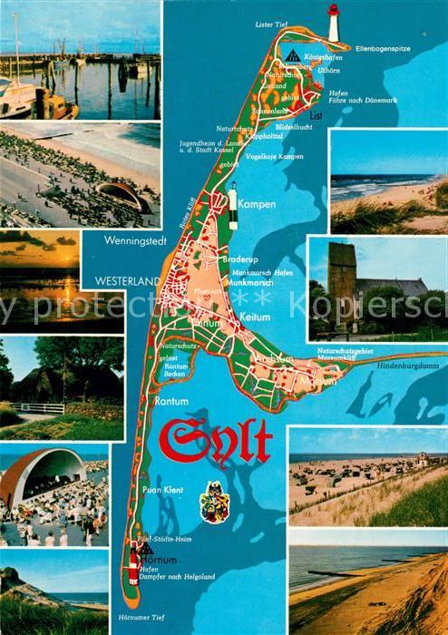 Sylt Panoramakarte
