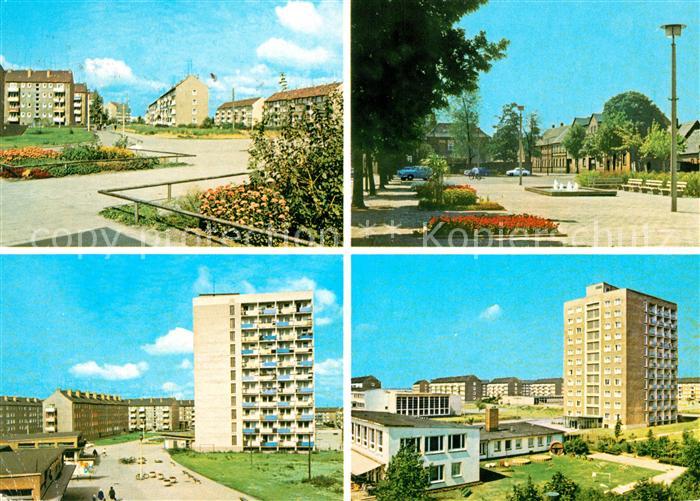 Wolfen Bitterfeld  Stadtansichten