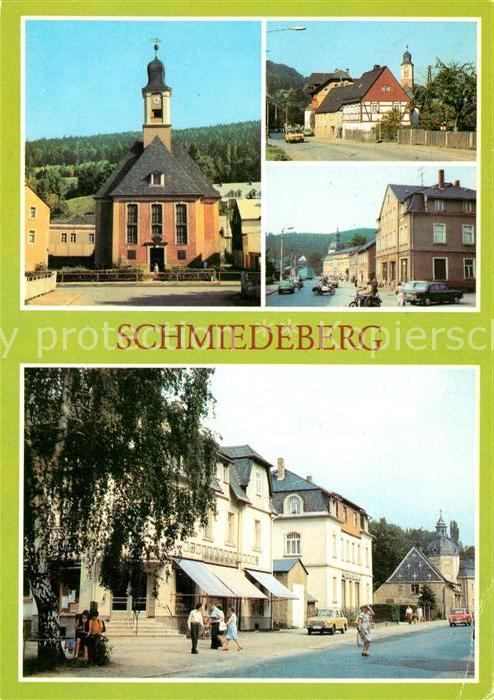 Schmiedeberg  Dippoldiswalde Dreifaltigkeitskirche Altenberger Strasse