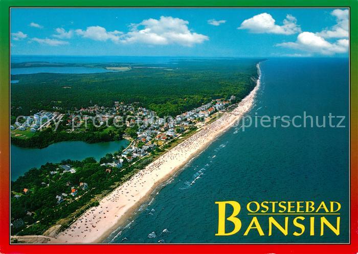 Bansin Ostseebad Fliegeraufnahme