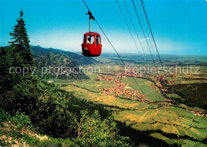 Seilbahn Breitenberg Pfronten Fahrkarte
