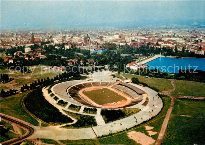 Stadion Stadium Estadio-- Niedersachsen-Stadion Hannover Fliegeraufnahme