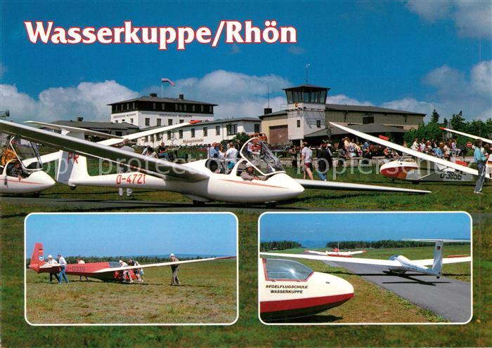 Segelflug Gliding Vol-Voile Vuolo-a-Vela Volo-a-Vela-- Wasserkuppe Rhoen Segelfl