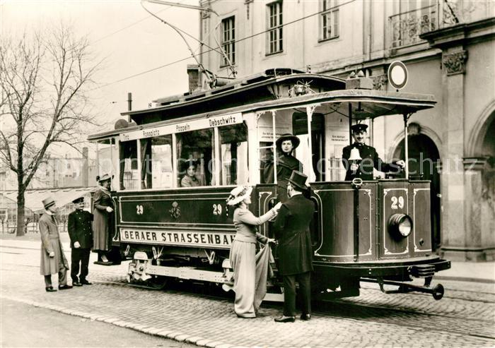 Strassenbahn Historischer Triebwagen Nr. 29 Gera