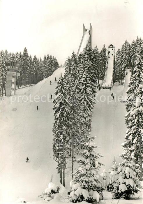 Ski-Flugschanze Erzgebirgsschanze Jugendschanzen Johanngeorgenstadt
