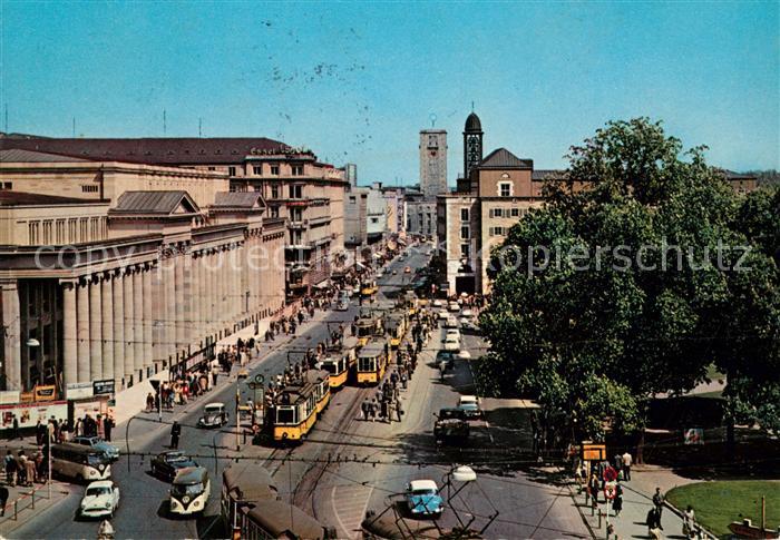Strassenbahn Stuttgart Koenigstrasse Koenigsbau