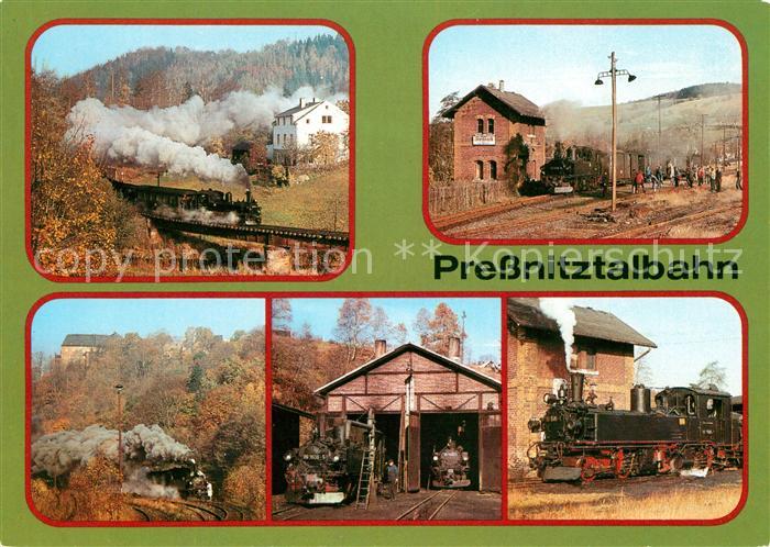 Lokomotive Pressnitztalbahn Wolkenstein Joehstadt