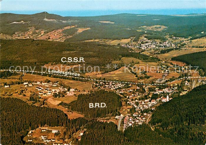 Grenze Douane Zoll Landesgrenze Deutschland Tschechien Bay