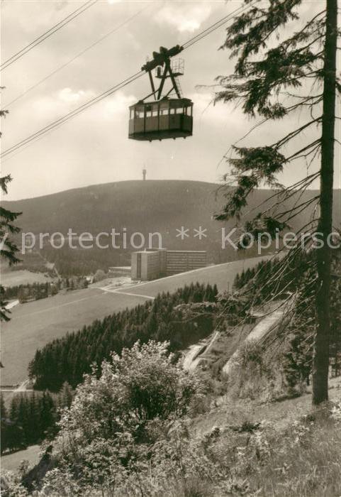 Seilbahn Oberwiesenthal Erholungsheim am Fichtelberg Klinovec