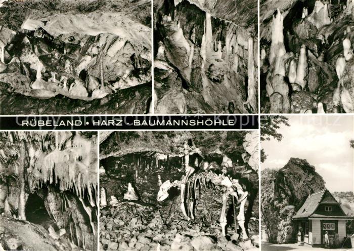 Hoehlen Caves Grottes Ruebeland Baumannshoehle