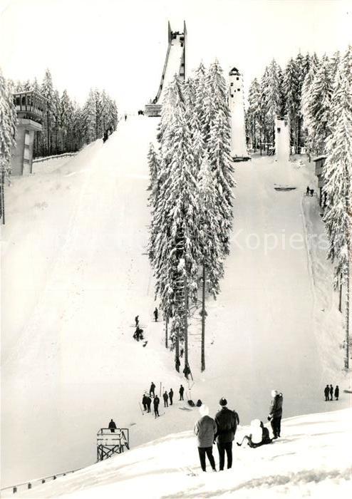 Ski-Flugschanze Erzgebirgsschanze Pionierschanze Johanngeorgenstadt