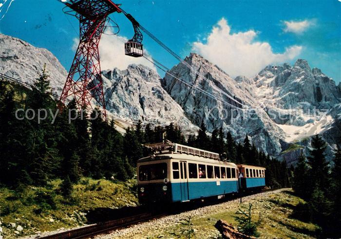 Zahnradbahn Bayerische Zugspitzbahnen Seilbahn Zugs