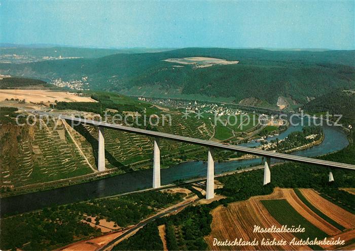 Bruecken Bridges Ponts Moseltalbruecke Campinginsel Winningen