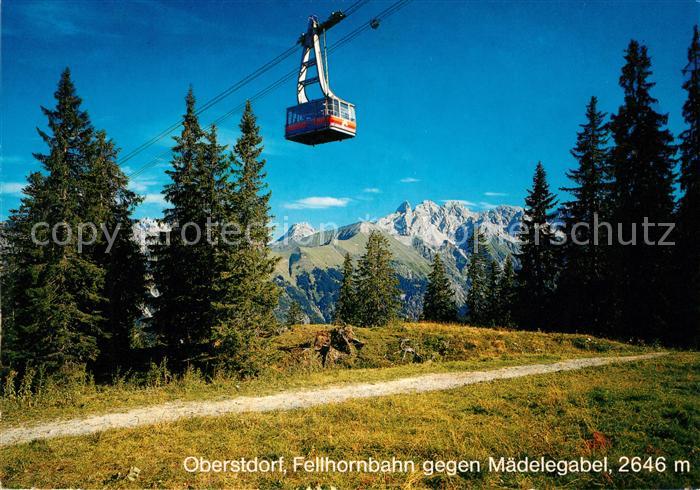 Seilbahn Fellhorn Oberstdorf Maedelegabel