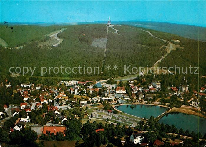 Hahnenklee-Bockswiese Harz Fliegeraufnahme