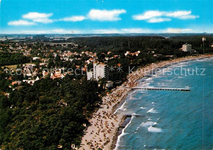 Timmendorfer Strand Fliegeraufnahme