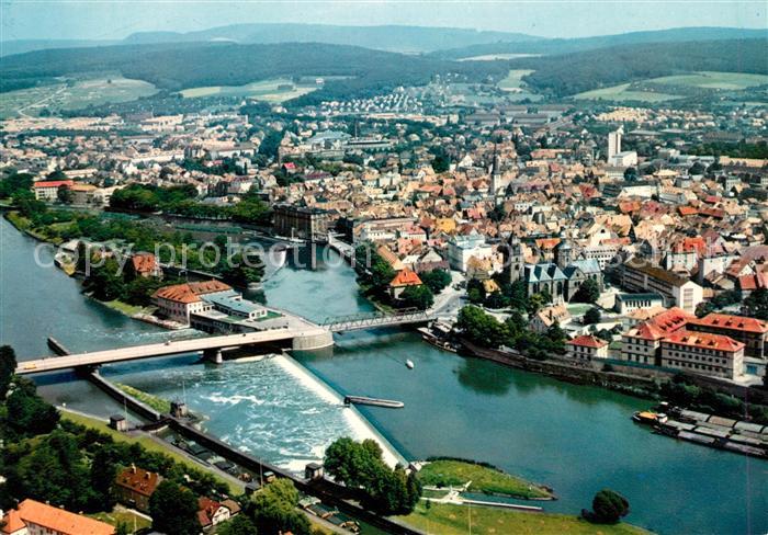 Hameln Weser Fliegeraufnahme