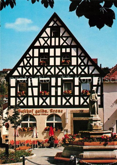 Pottenstein Oberfranken Gasthof goldn. Kranz
