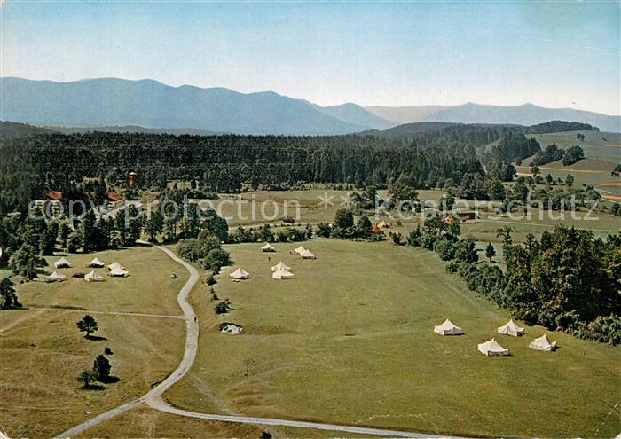 Bad Toelz Fliegeraufnahme Zeltlager Jugendsiedlung Hochland