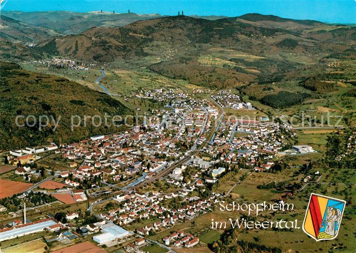 Schopfheim Fliegeraufnahme