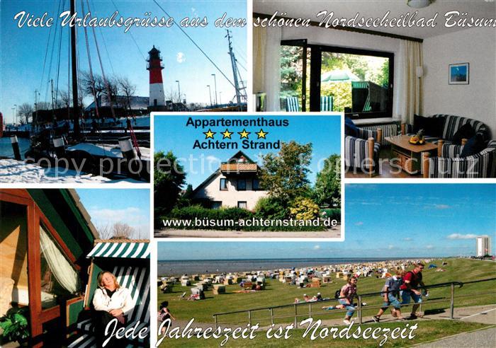 Buesum Nordseebad Appartementhaus Achtern Strand