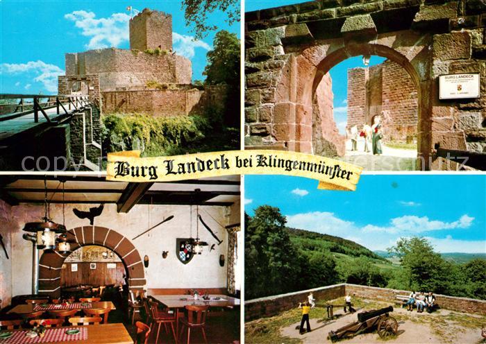 Klingenmuenster Burgruine Landeck
