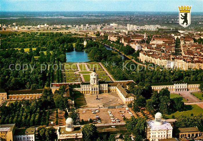 BERLIN CITY Charlottenburger Schloss Fliegeraufnahme