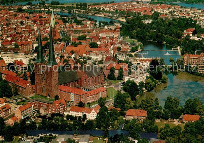 Luebeck Fliegeraufnahme