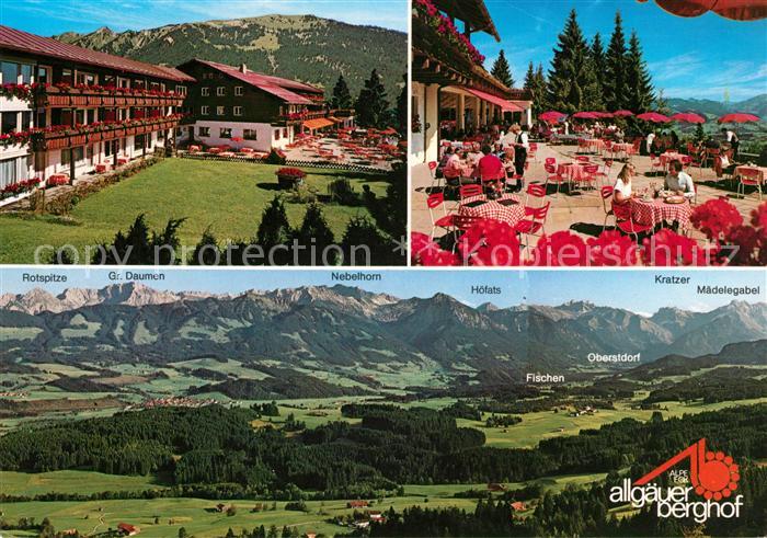 Sonthofen Oberallgaeu Allgaeuer Berghof Kratzer Oberstdorf