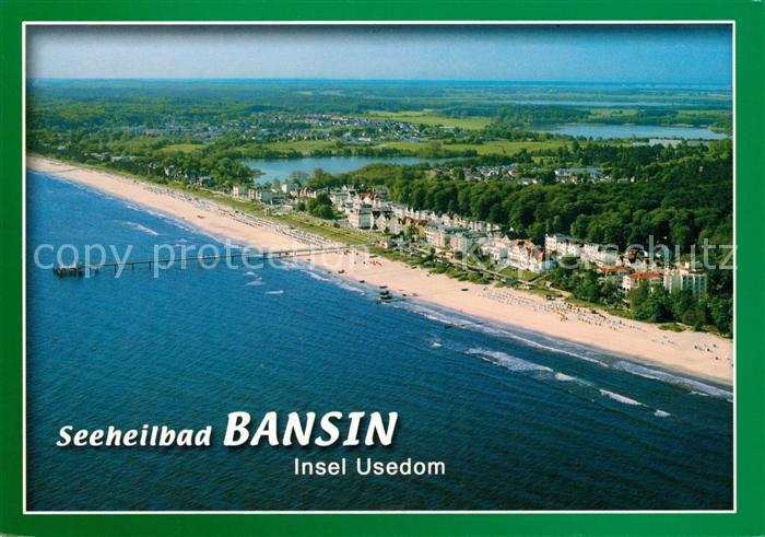 Bansin Ostseebad Fliegeraufnahme