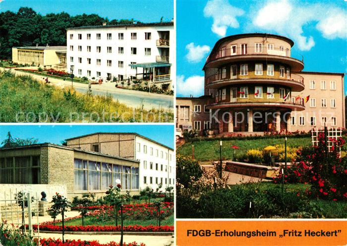 Gernrode Harz Erholungsheim Fritz Heckert