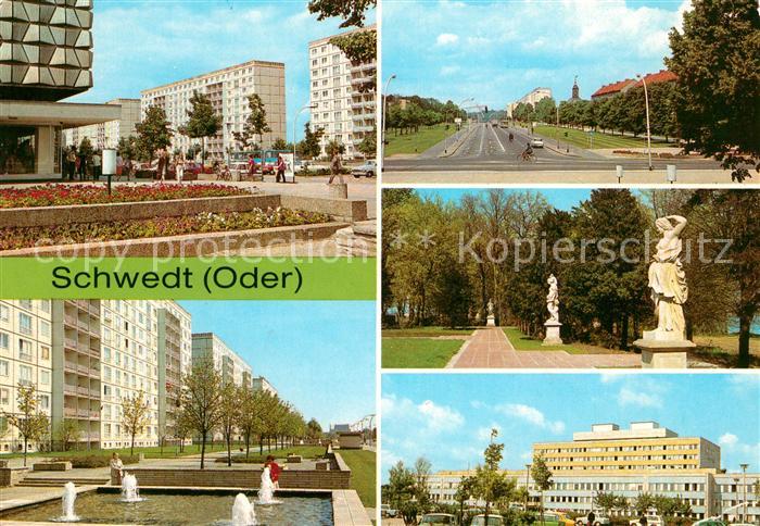 Schwedt Platz der Befreiung Leninallee