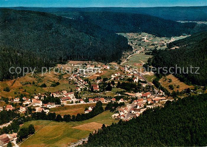 Wildbad Schwarzwald Fliegeraufnahme