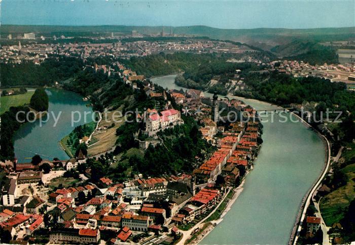 Burghausen Salzach Fliegeraufnahme