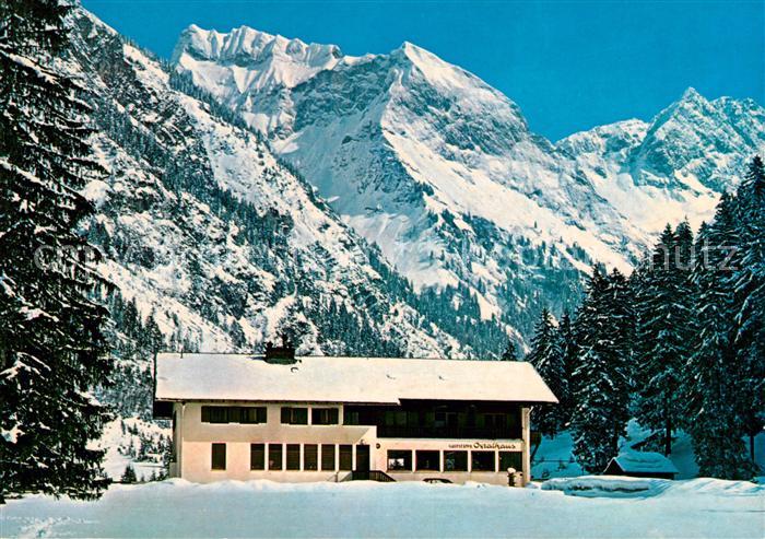 Oberstdorf Berggasthof Oytalhaus Schneck Himmelhorn Gr. Wilde