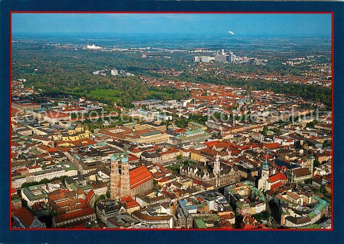 Muenchen Fliegeraufnahme