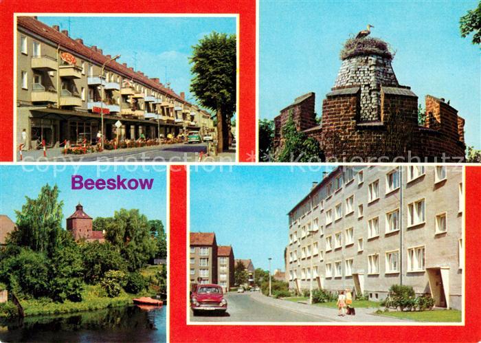 Beeskow Breite Strasse Pulverturm Burg Graben