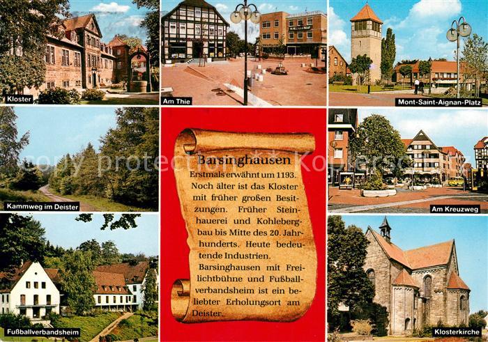 Barsinghausen Klosterkirche Am Thie Mont-Saint-Aignan-Platz